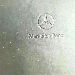MERCEDES  BENZ CAR MANUAL BLACK POUCH